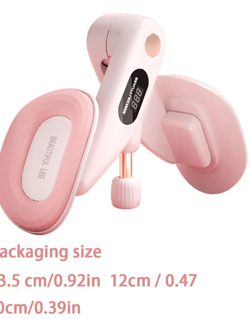 Load image into Gallery viewer, Thigh Master Pelvic Floor Trainer with Counter Hip Inner Thigh Exercise Equipment Kegel Exercises Device for Yoga Floor Muscle
