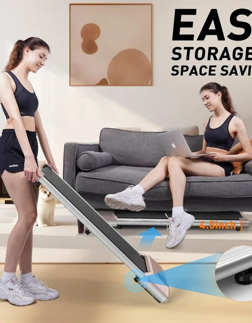 Load image into Gallery viewer, Deerrun 2024 Upgrade Treadmills for Home, Smart Raceable Powerful Quiet Walking Pad Treadmill, Remote Control &amp; Smart App
