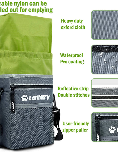 Load image into Gallery viewer, Dog Treat Pouch with Waist Belt, Pet Training Bag for Small Large Dogs Walking
