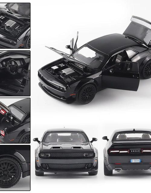 Load image into Gallery viewer, 1/32 Hellcat Redeye Alloy Diecast Muscle Car Model Sound &amp; Light Children&#39;S Toy Collectibles Birthday Gifts Original Box Present
