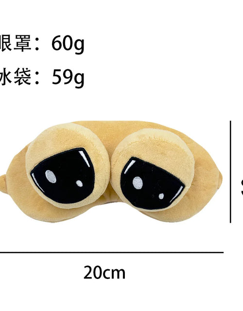 Load image into Gallery viewer, The Maw Pou Cotton Slipper Anime Plush Slippers Kawaii Cartoon Soft Stuffed Fluffy Thick Non-Slip Shoes Alien Pou Doll Home Indo
