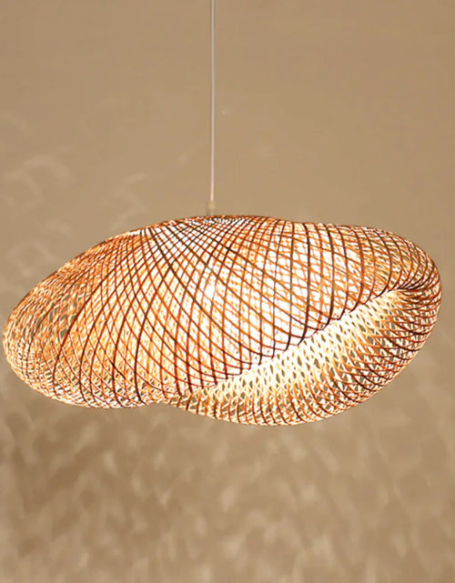 Load image into Gallery viewer, Handmade Bamboo Pendant Lights
