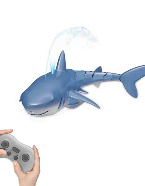 Load image into Gallery viewer, Smart Rc Shark Whale Spray Water Toy Remote Controlled Boat Ship Submarine Robots Fish Electric Toys for Kids Boys Baby Children
