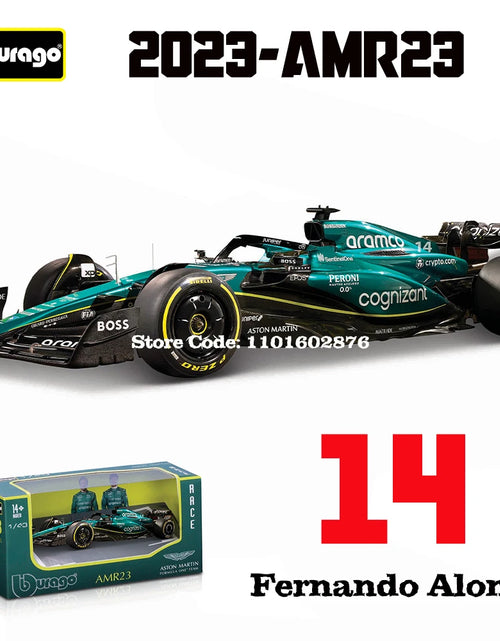 Load image into Gallery viewer, Bburago 1:43 NEW 2023 Mclaren F1 Team MCL60 4# Lando Norris 81# Oscar Piastri Formula One Alloy Super Toy Die Cast Car Model
