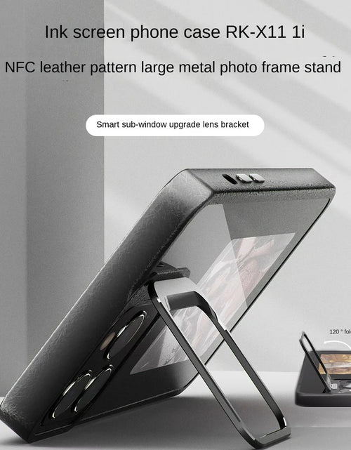 Load image into Gallery viewer, Luxurious Upgraded NFC DIY Photo Ink Phone Case for 13 Case 15 16 Pro Max Bluetooth Screen Protector Protection Bracket
