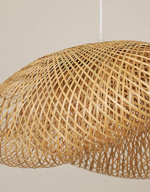 Load image into Gallery viewer, Handmade Bamboo Pendant Lights
