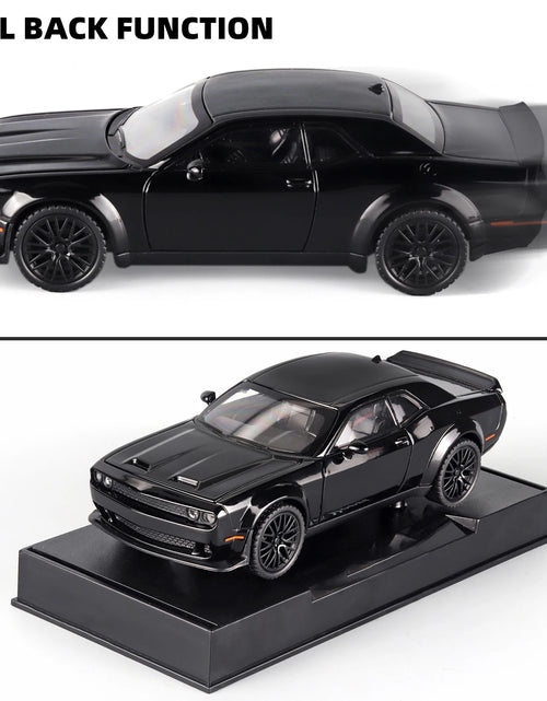 Load image into Gallery viewer, 1/32 Hellcat Redeye Alloy Diecast Muscle Car Model Sound &amp; Light Children&#39;S Toy Collectibles Birthday Gifts Original Box Present
