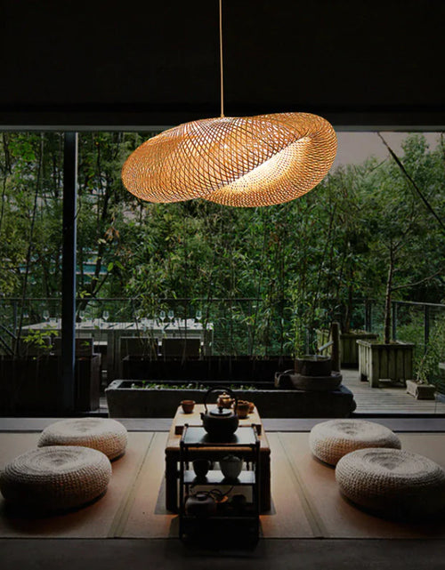 Load image into Gallery viewer, Handmade Bamboo Pendant Lights
